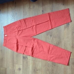 Vintage Allegro Ultra High Waisted Pleated Cargo Pants NWT